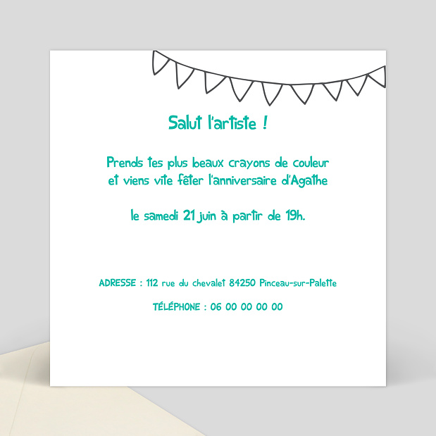 Invitation Anniversaire Coloriage Gateau Popcarte Invitation Anniversaire Coloriage Gateau Popcarte