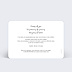 Invitation anniversaire enfant Charme Classique Verso