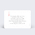 Invitation anniversaire enfant Danseuse Verso