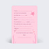 Invitation anniversaire enfant Petite Sirène Verso