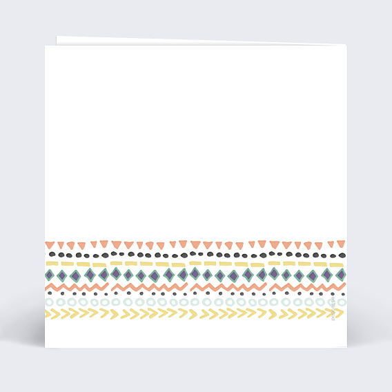 Invitation Anniversaire Enfant Petit chat au crayon