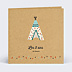 Invitation Anniversaire Enfant Tipi Indien