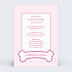 Invitation Anniversaire Enfant Patrouille party rose