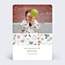 Invitation Anniversaire Enfant Frise Fleurie