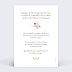Invitation anniversaire enfant Fée du jardin Verso
