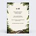 Invitation Anniversaire Enfant Portrait avec dinosaure