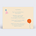 Invitation anniversaire enfant Animaux Colorés Verso