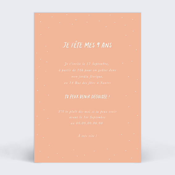 Invitation Anniversaire Enfant Ma Couronne