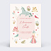 Invitation anniversaire enfant Monde Enchanté