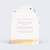 Invitation Anniversaire Enfant Parfait Arc-en-ciel