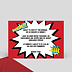 Invitation anniversaire enfant Spider Anniversaire Verso