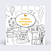 Invitation anniversaire enfant Coloriage Fête Foraine