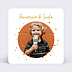 Invitation anniversaire enfant Golden Dots