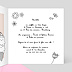 Invitation anniversaire enfant Coloriage Licorne Intérieur Droit