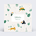 Invitation Anniversaire Enfant Jungle Secrète