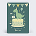 Invitation Anniversaire Enfant Gâteau dino