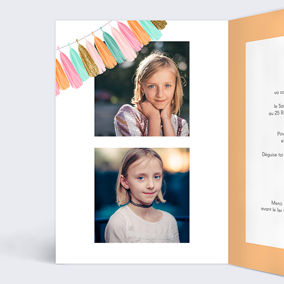 Invitation Anniversaire Enfant Sacré Fête