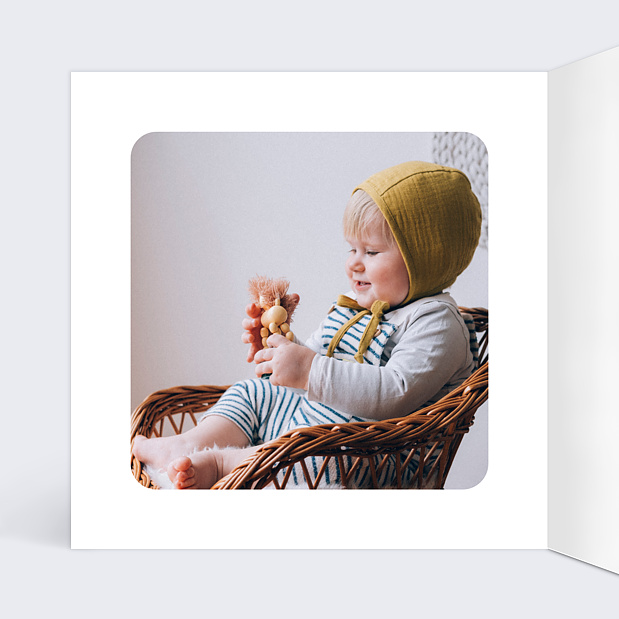 Invitation Anniversaire Enfant Papillons Intérieur Gauche