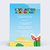 Invitation anniversaire enfant Monde d'Aventures Verso