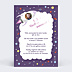 Invitation Anniversaire Enfant Fusée rose