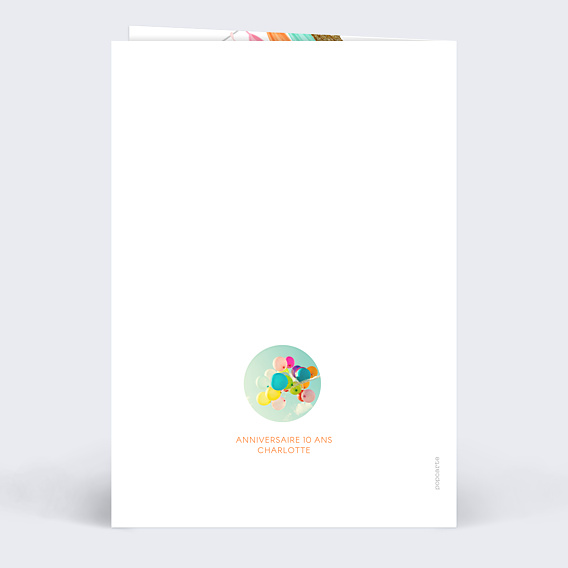 Invitation Anniversaire Enfant Sacré Fête