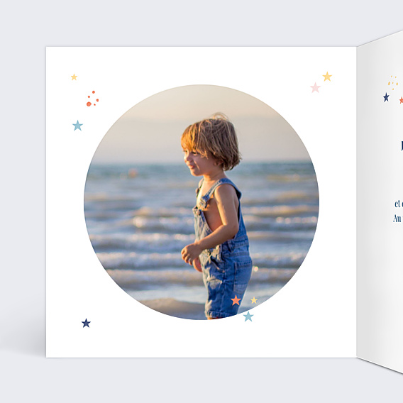 Invitation Anniversaire Enfant Petites Étoiles