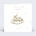 Invitation anniversaire enfant Lapin Mignon