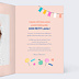 Invitation anniversaire enfant Lama Pinata Intérieur Droit