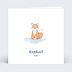 Invitation anniversaire enfant Renard