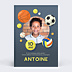 Invitation Anniversaire Enfant Sportif