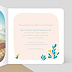 Invitation anniversaire enfant Eléphant Original Intérieur Droit