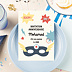 Invitation anniversaire enfant Super Masque Après 4