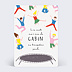Invitation anniversaire enfant Trampoline