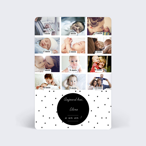 Invitation Anniversaire Enfant Etoiles