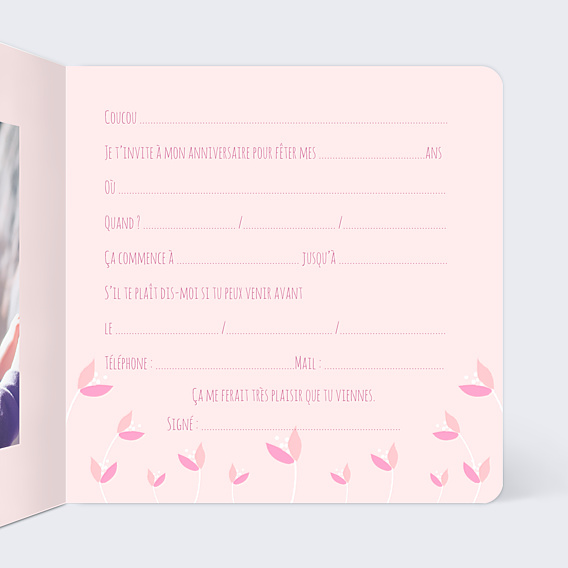 Invitation Anniversaire Enfant Equitation