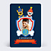 Invitation Anniversaire Enfant Patrouille Party
