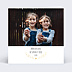 Invitation Anniversaire Enfant Coeur Bucolique Dorure