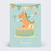 Invitation Anniversaire Enfant Gâteau dragon