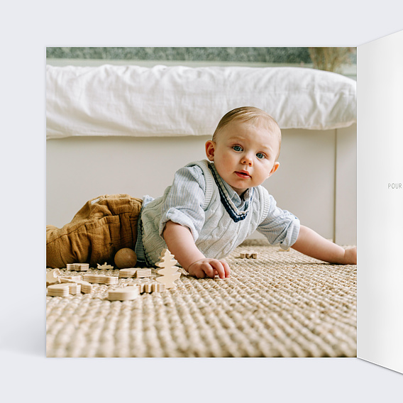 Invitation anniversaire enfant Jungle Original Intérieur Gauche