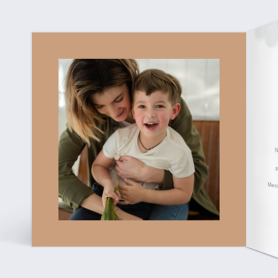 Invitation anniversaire enfant Petit Aviateur Intérieur Gauche