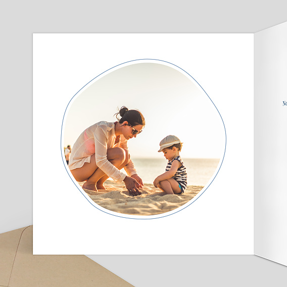 Invitation anniversaire enfant Renard Intérieur Gauche