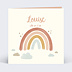 Invitation anniversaire enfant Petit Arc-en-ciel