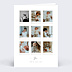 Invitation Anniversaire Enfant Pèle-Mêle Polaroïd
