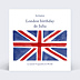 Invitation Anniversaire Enfant London