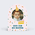 Invitation anniversaire enfant Ma première bougie