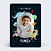Invitation Anniversaire Enfant Dinosaures dans l'Espace