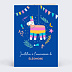 Invitation anniversaire enfant Lama Pinata