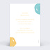 Invitation Anniversaire Enfant Multicolore