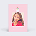 Invitation Anniversaire Enfant Licorne Arc-en-ciel Photo