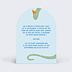 Invitation anniversaire enfant Diplodocus Verso
